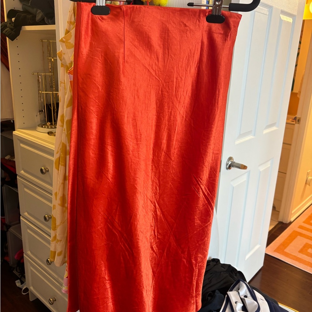 Babaton skirt - fire red